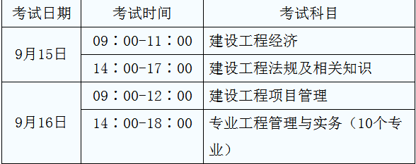 2018年日照一建考試時(shí)間