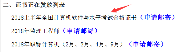 2018上半年四川軟考證書領取