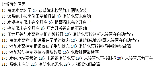 2018一級消防工程師《案例分析》考試真題及答案（第三題）/